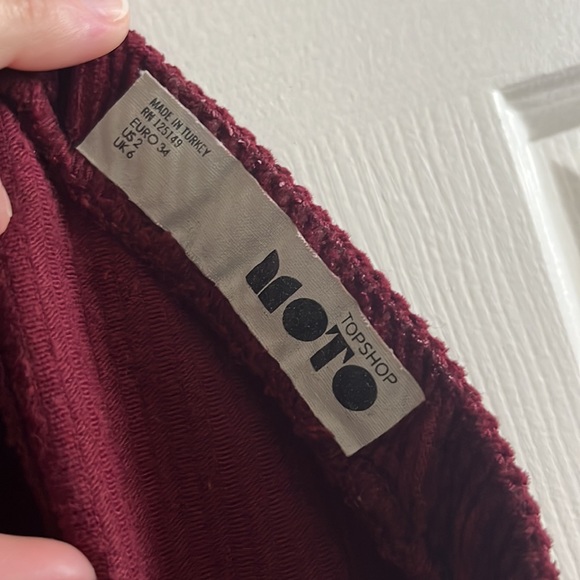 Dark Red TOPSHOP jumper - Picture 2 of 4